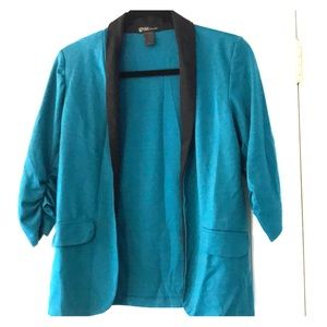 Teal blazer
